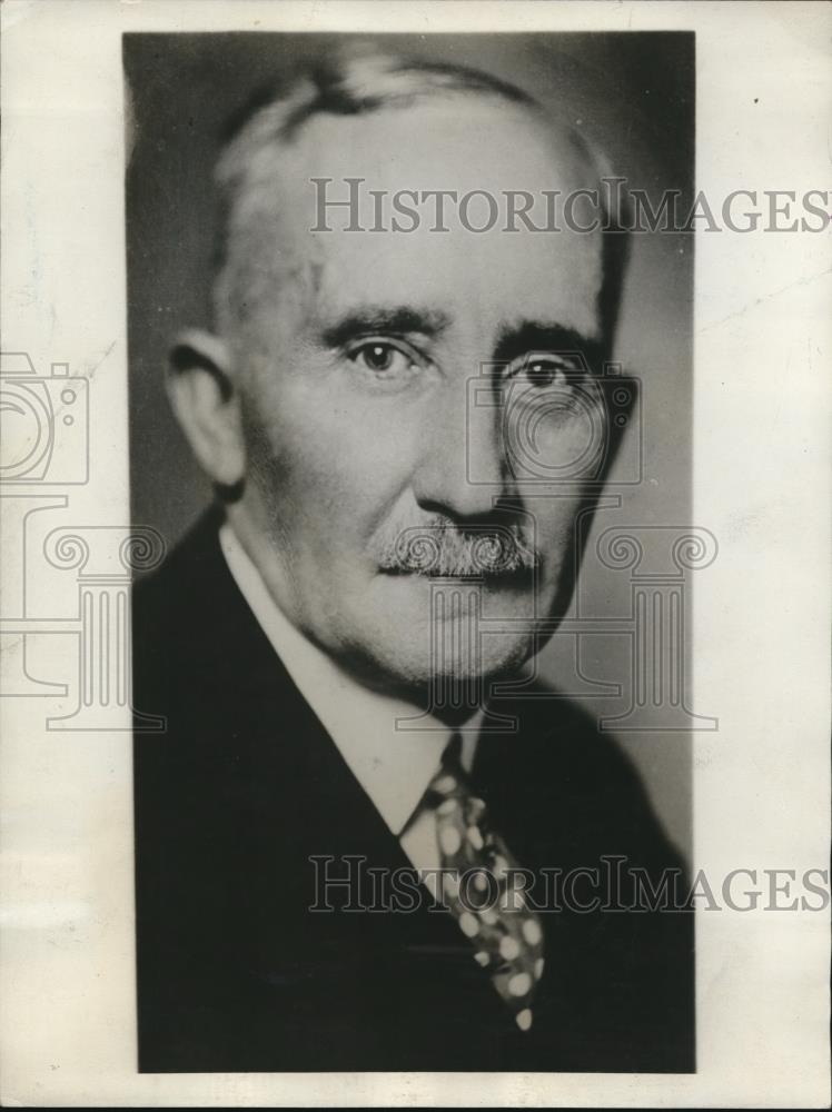 1931 Press Photo Sam Thompson President of and American Farm Bureau Federation - Historic Images