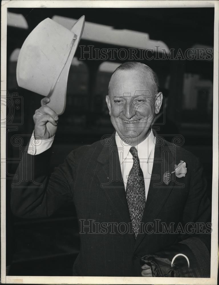 1938 Press Photo Milo J. Warner American Legion Commander Candidate - Historic Images