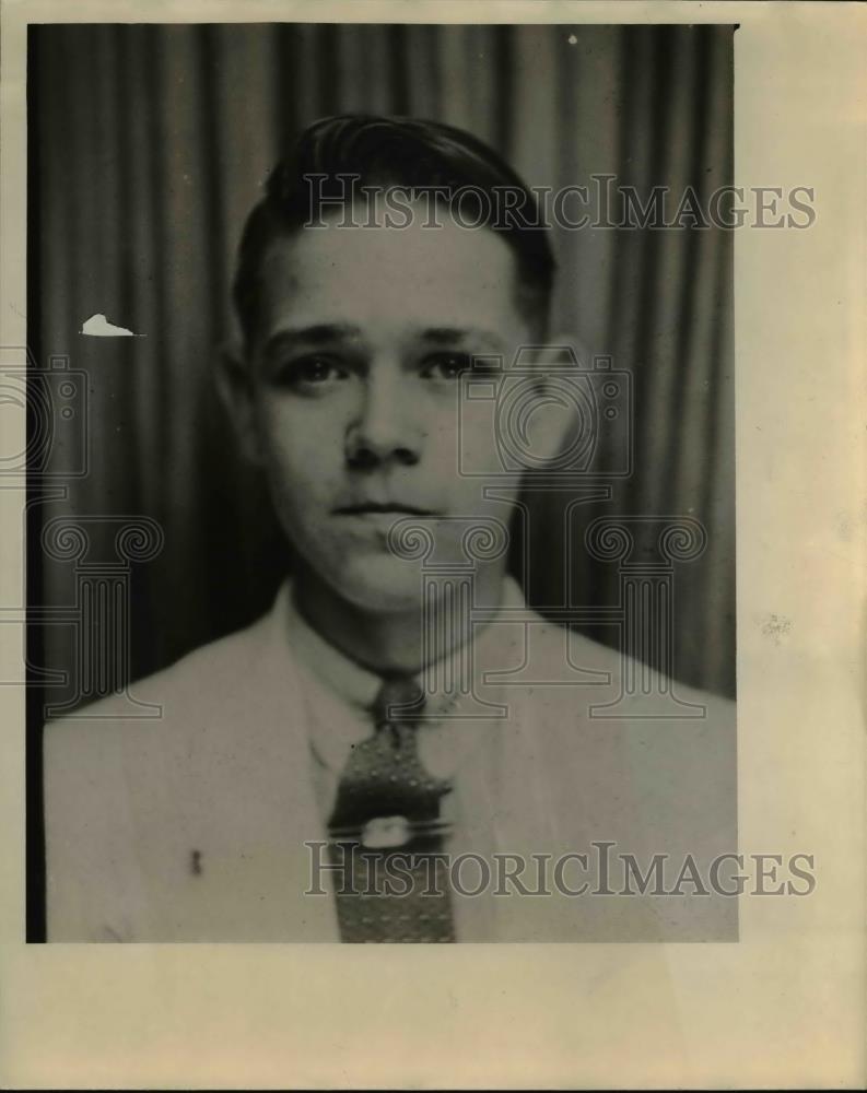 1938 Press Photo Lawrence Mcquire, drowned - Historic Images