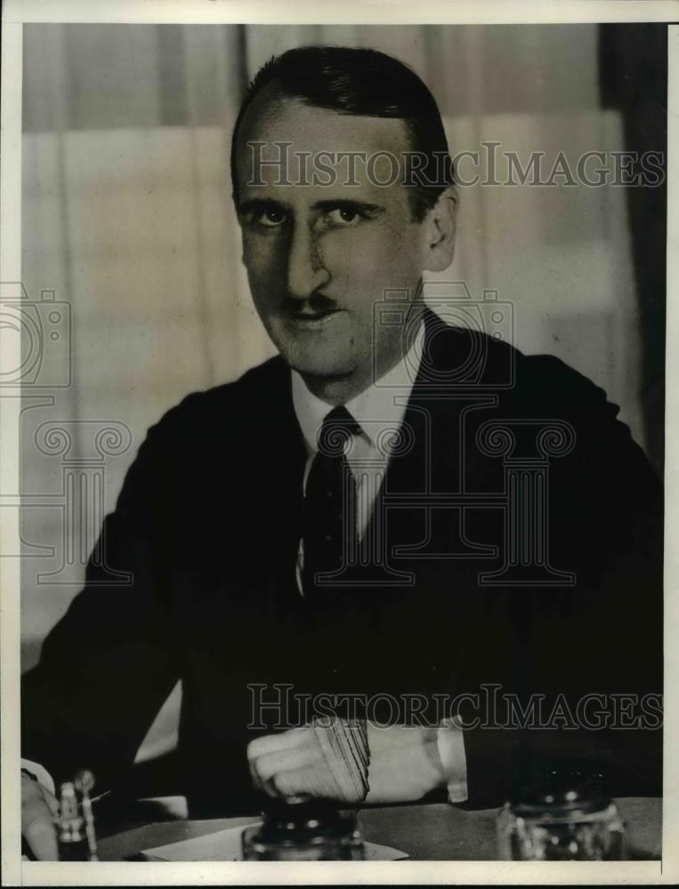 1935 Press Photo John Coogan Sr. dies in Automobile Accident - Historic Images