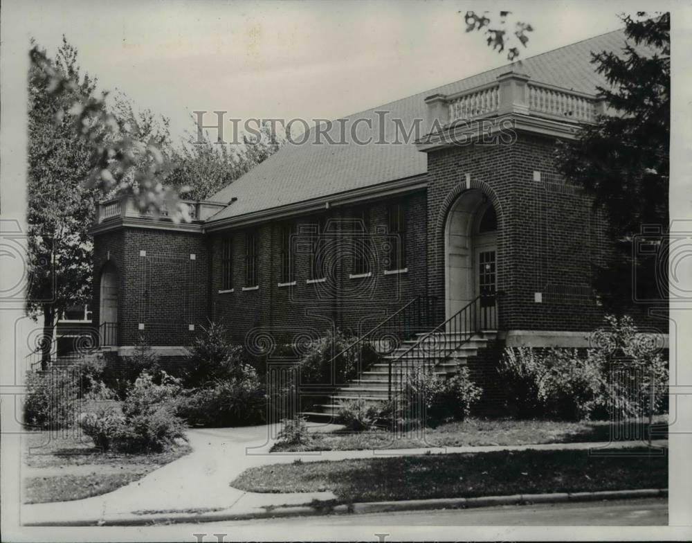 1934 Press Photo 1st Evangelical and Reform Church of Lakewood, Ohio - Historic Images