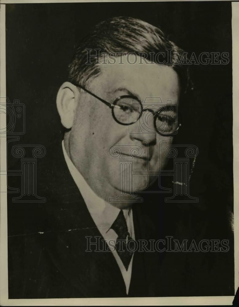 1928 Press Photo Judge Walace (Wallace) McMahon - Historic Images