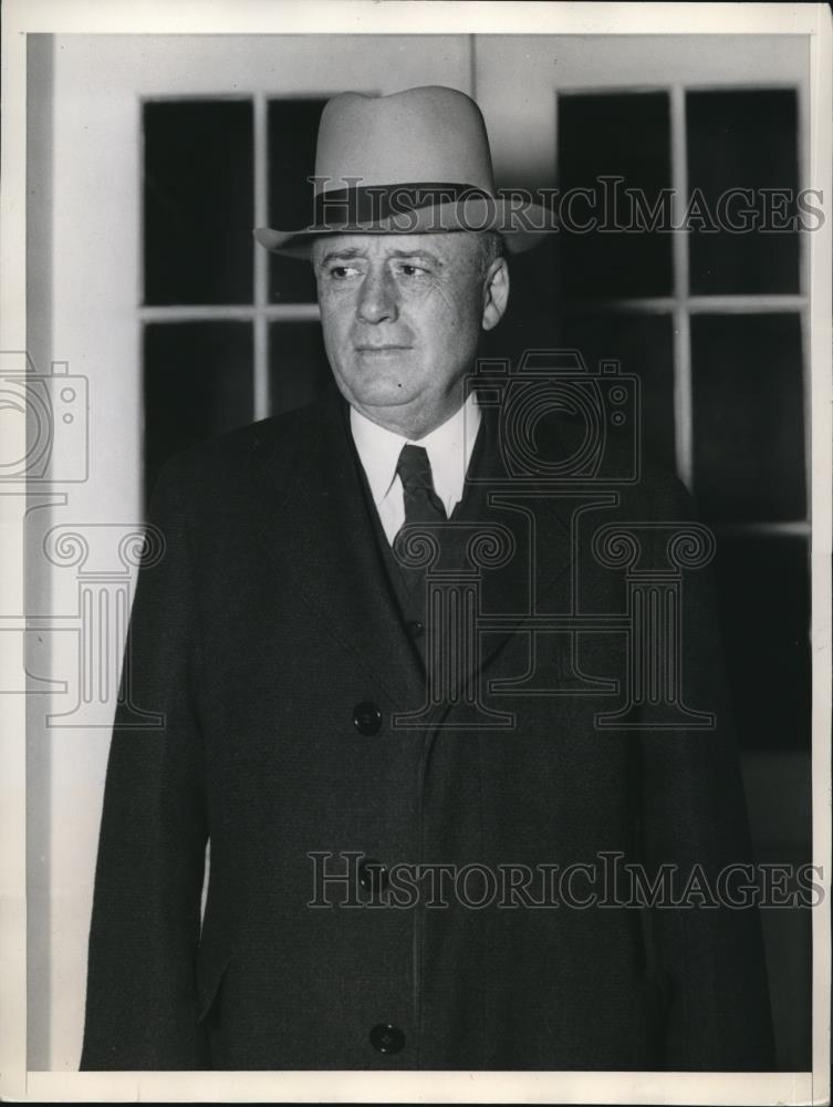 1967 Press Photo House Floor Leader Rep. Sam Rayburn leaving the White House - Historic Images