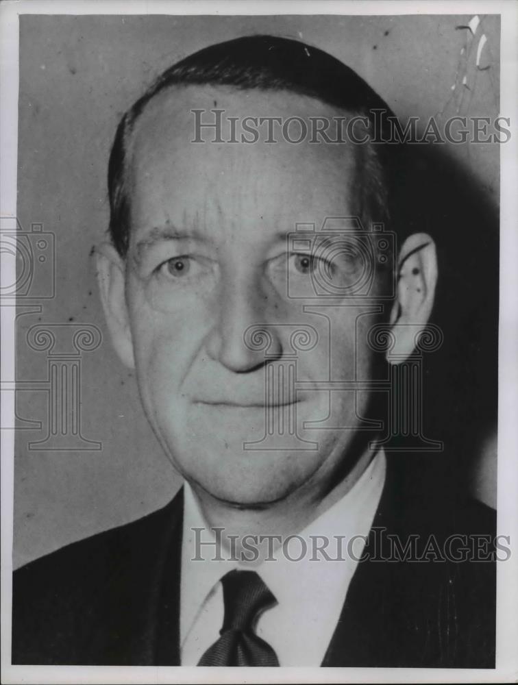 1956 Press Photo Lewellyn Thompson United States Diplomat - Historic Images