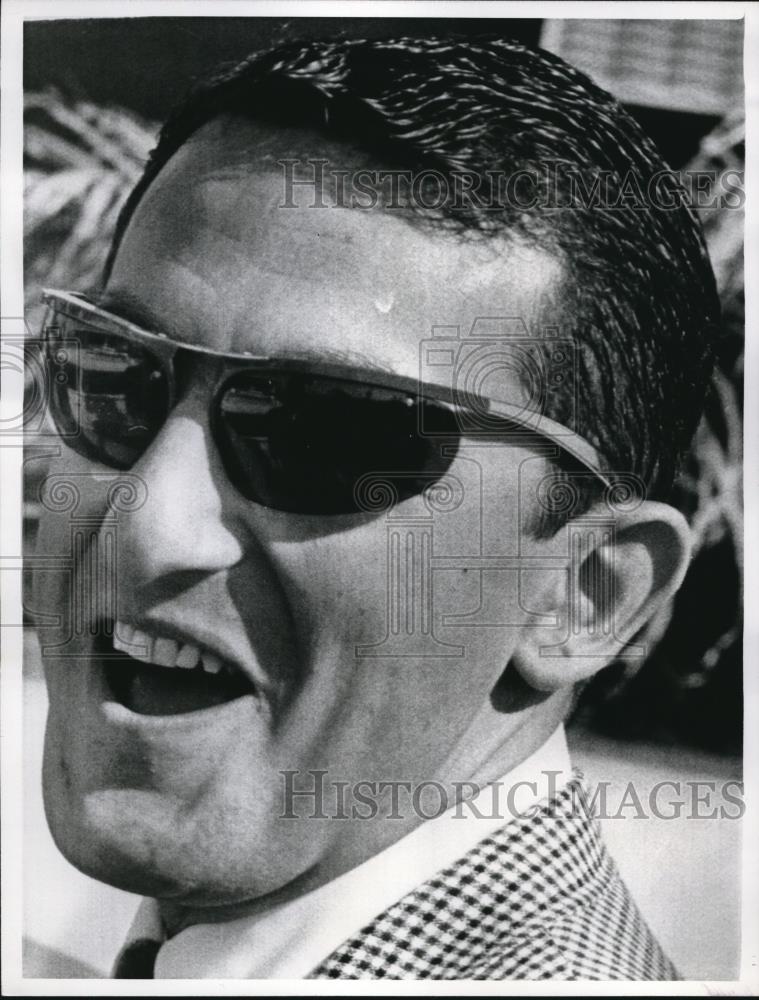 1967 Press Photo Dr. Carl Coppolino arrives at Collier County Courthouse - Historic Images