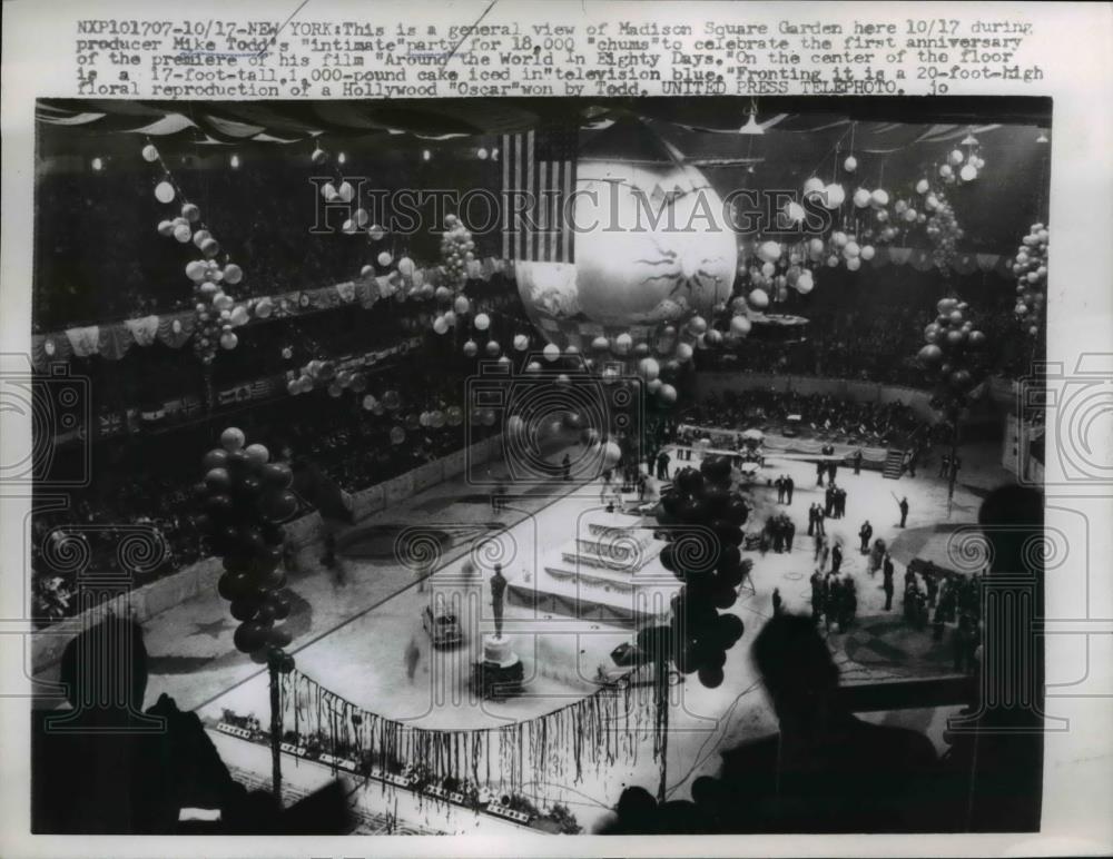 1959 Press Photo Madison Square Garden in New York City, Mike Todd - Historic Images