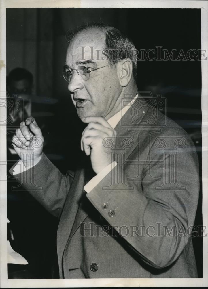 1938 Press Photo Bernard E. Weadock Appears Before Joint Congressional Committee - Historic Images