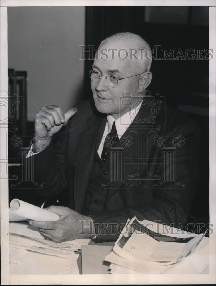 1938 Press Photo Senator James Pope of Idaho - Historic Images