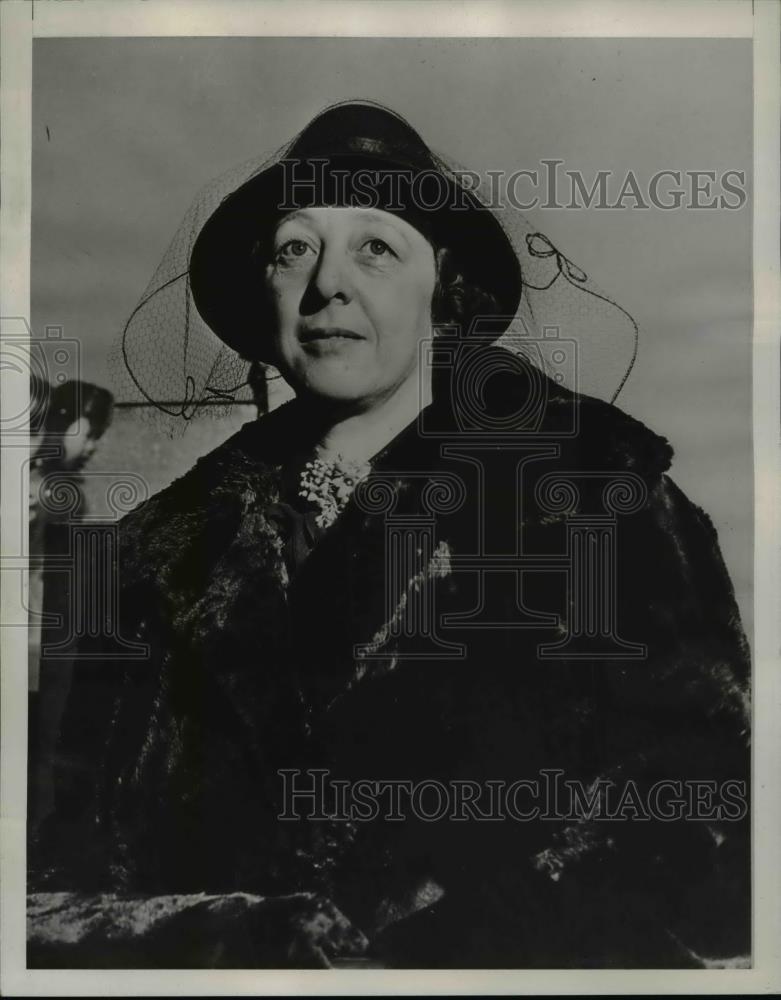 1938 Press Photo Mrs. N. Wilfrid Champagne - Historic Images