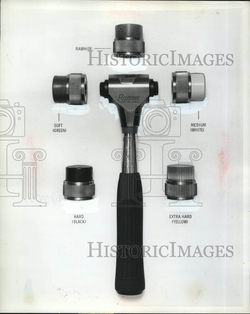 1964 Press Photo Ramset Tools - Historic Images