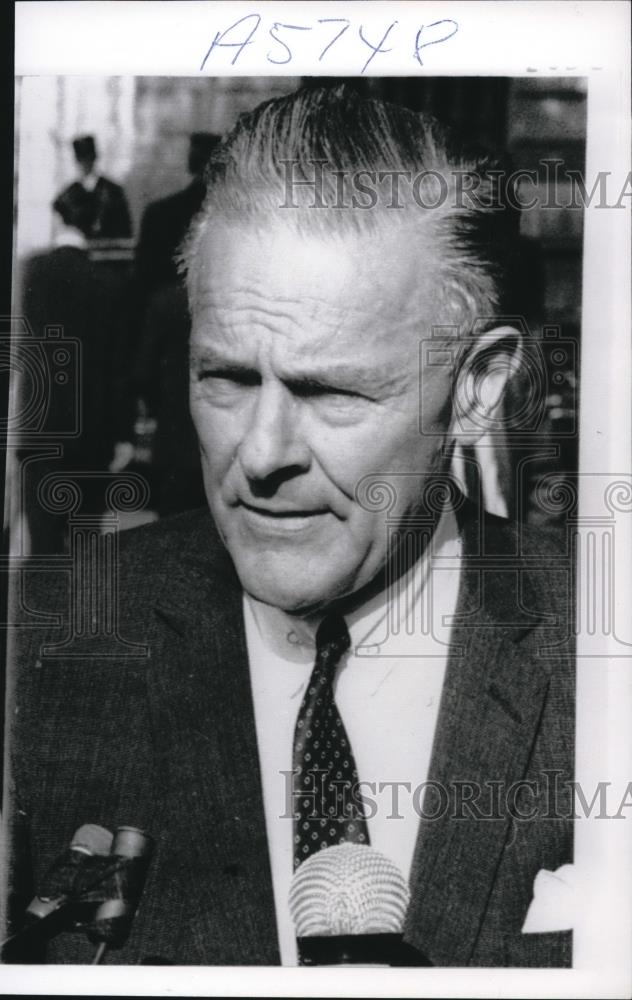 1969 Press Photo Henry Cabot Lodge - Historic Images