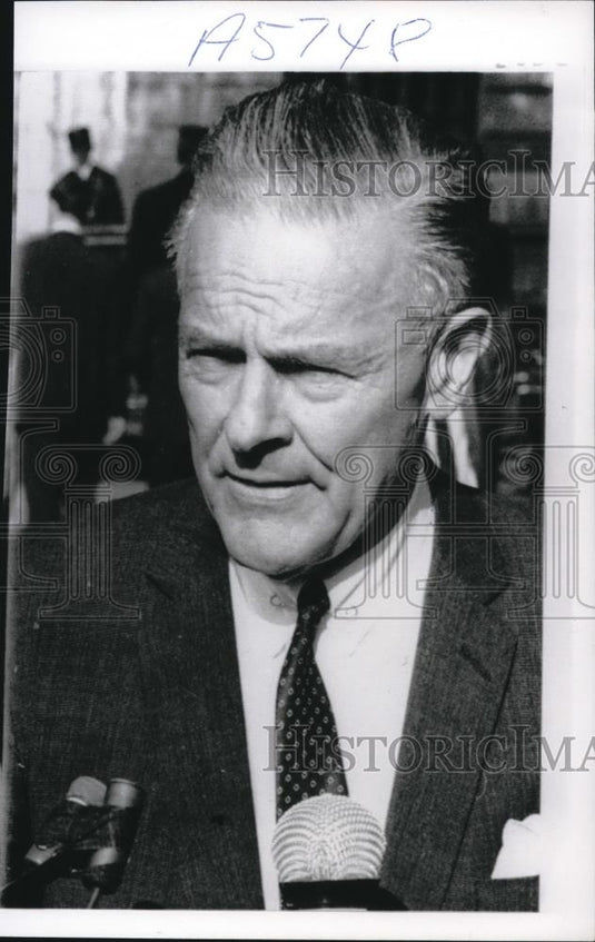1969 Press Photo Henry Cabot Lodge - Historic Images