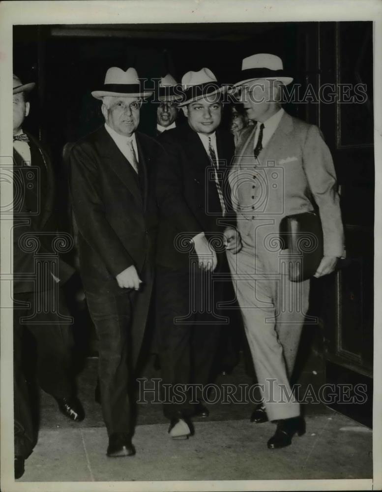 1937 Press Photo James J. Davis, US Secretary of Labor - Historic Images