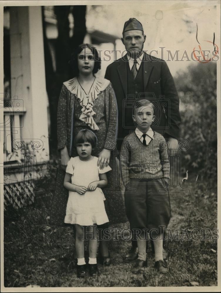 1932 Press Photo Barger and family - Historic Images