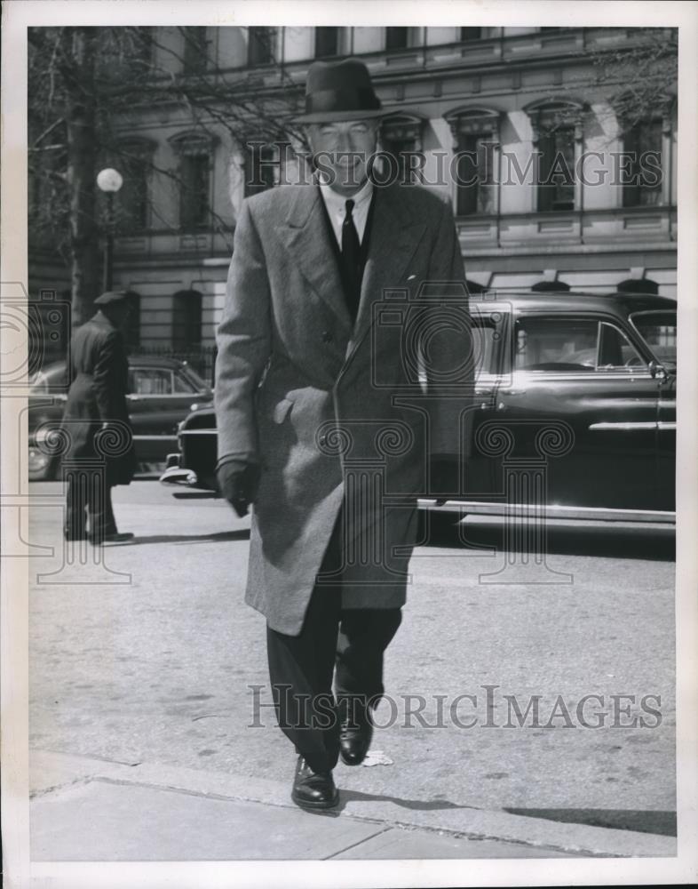 1952 Press Photo Defense Secretary Robert Lovett - Historic Images