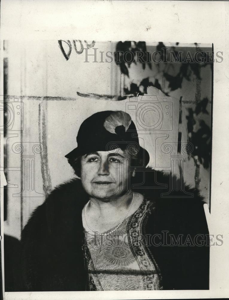 1932 Press Photo Mrs. Woodraw Wilson, wife of President Wilson - Historic Images