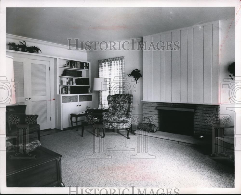 1960 Press Photo The home of Mrs. Clarence Fox Jr.at Chalfont Boulevard Shaker - Historic Images