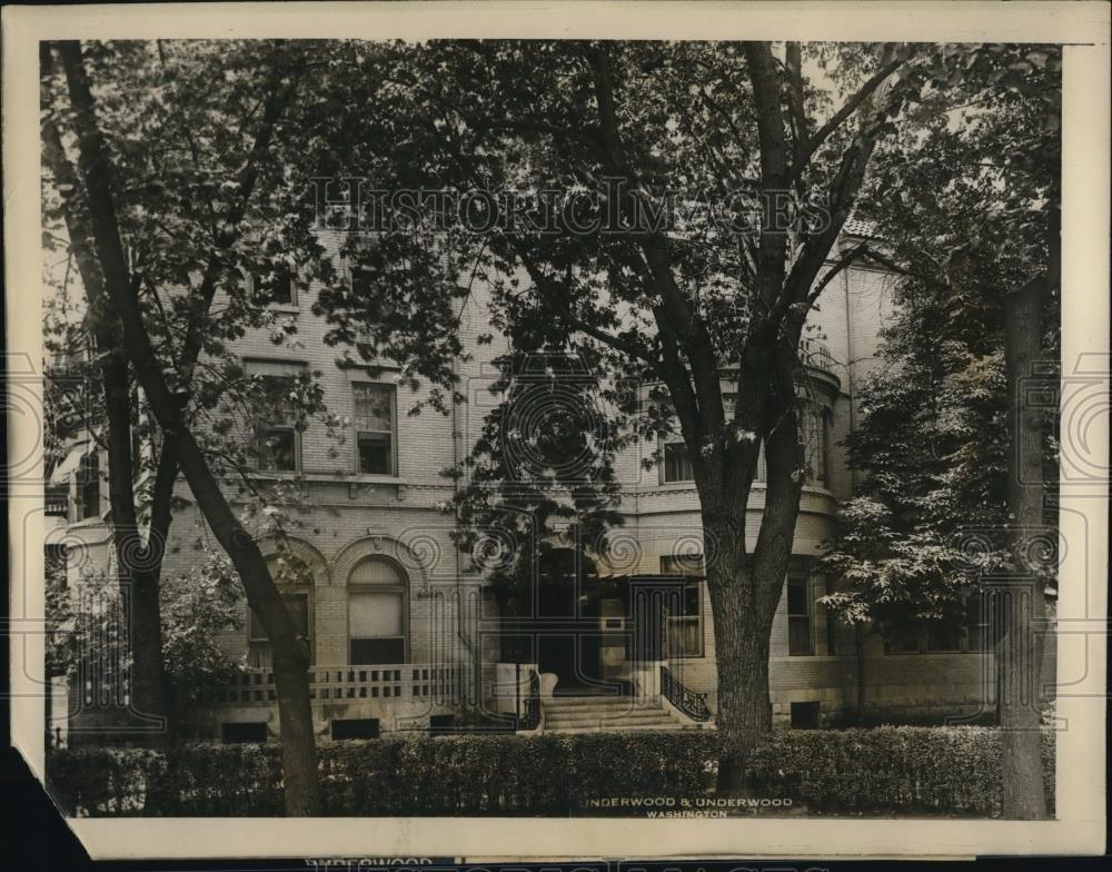 1927 Press Photo Japanese Embassy mansion at Rhode Island Avenue - Historic Images