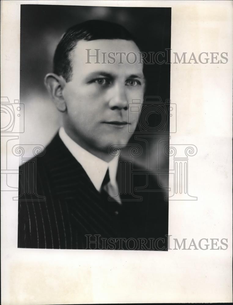 1940 Press Photo E W Smith PRR Vice President - Historic Images