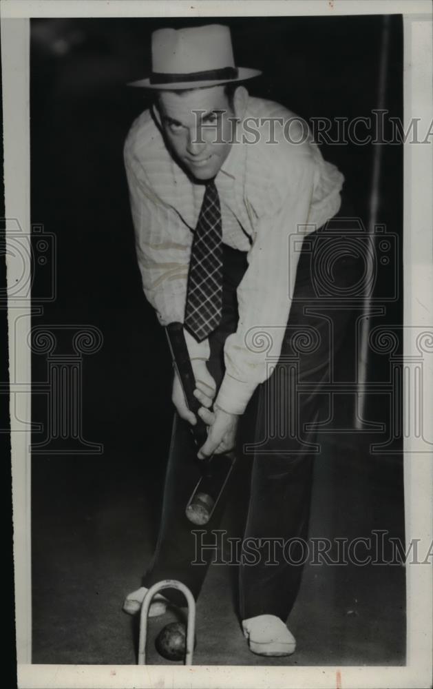 1940 Press Photo C.E. Willis, highschool Math Teacher from Abilene,Texas - Historic Images