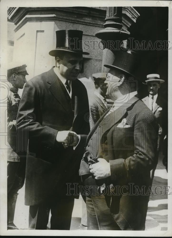 1926 Press Photo Gen Martinez Anide Interior Minister &amp; Labour Minister Aunos - Historic Images