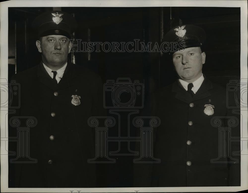 1933 Press Photo Michael Stahh and William Killmer - Historic Images