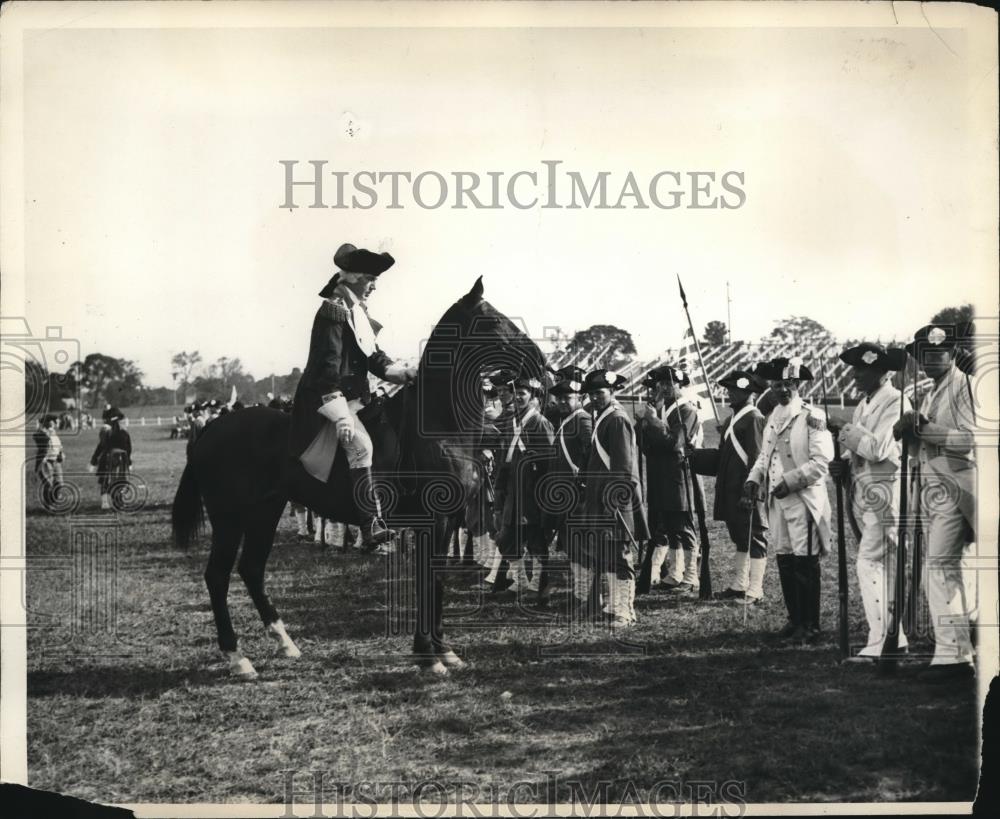 1931 Press Photo Scene of Washington address is one of the highlight ceremony - Historic Images