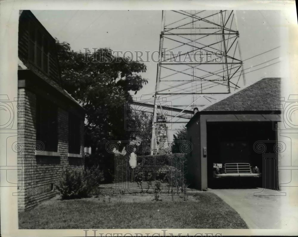 1942 Press Photo The possible site for oil well in Oklahoma City - Historic Images