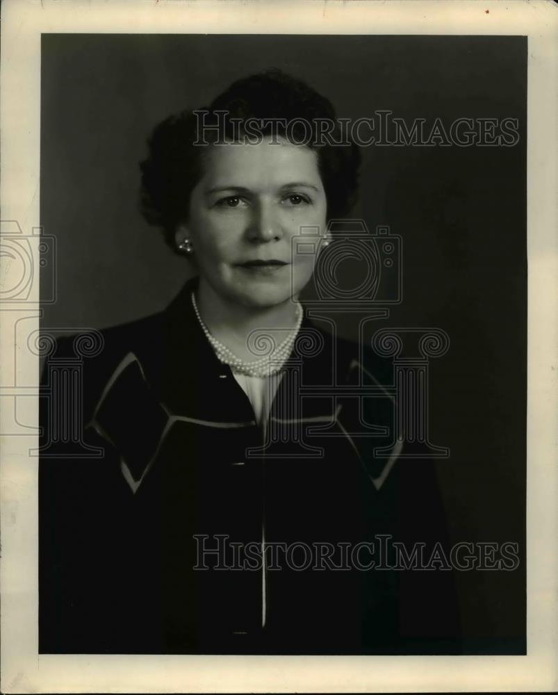 1949 Press Photo Mrs.Georgia Clark - Historic Images