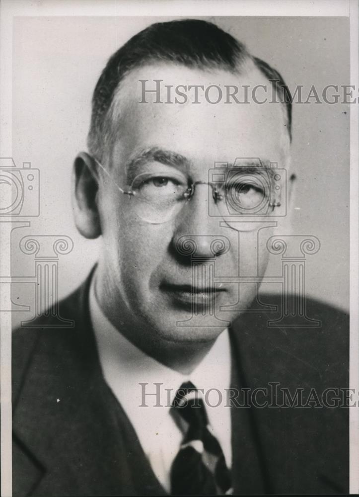 1941 Press Photo Werner Schroeder Chicago lawyer - Historic Images