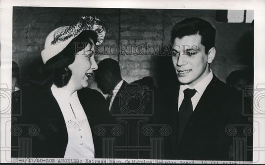 1950 Press Photo  Mary Catherine Reardon Gueci, Husband Gabriel Gueci - Historic Images