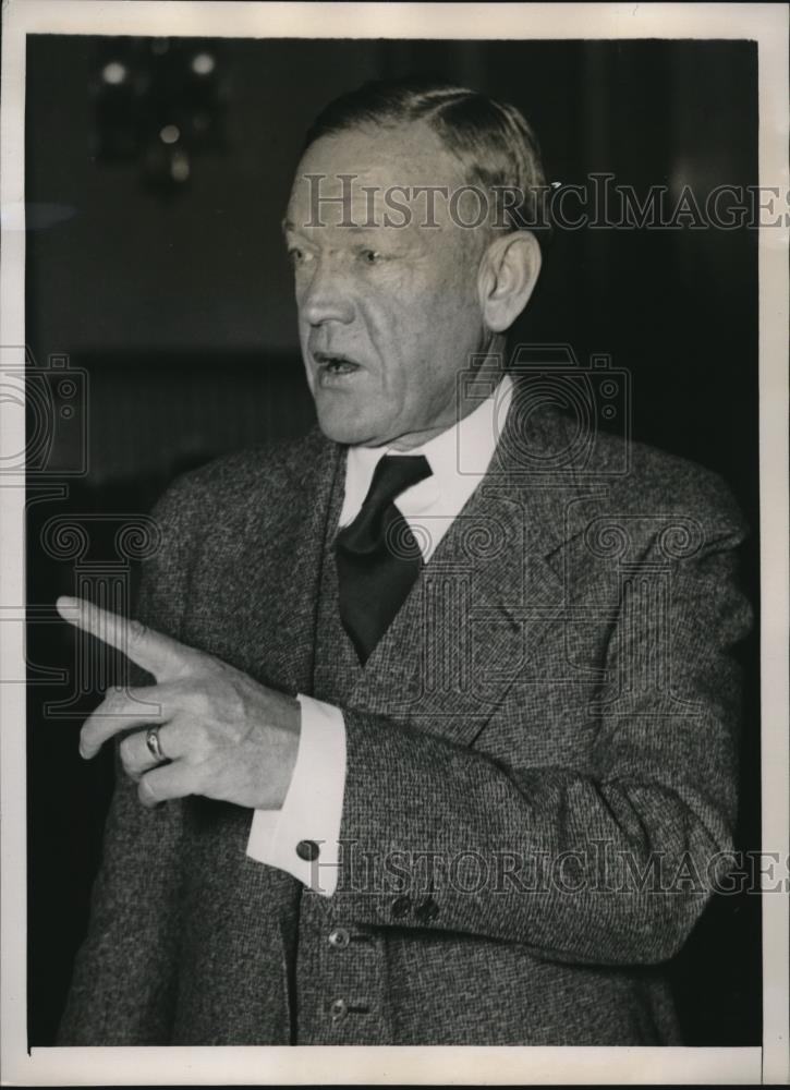 1940 Press Photo Sen Charles McNary Rep National Convention - Historic Images