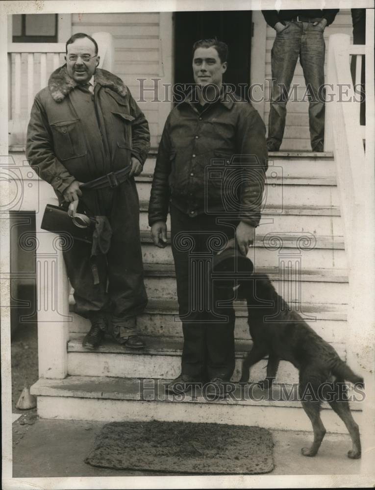 1933 Press Photo Dr. Frank Hughes with W.H. Willis - Historic Images