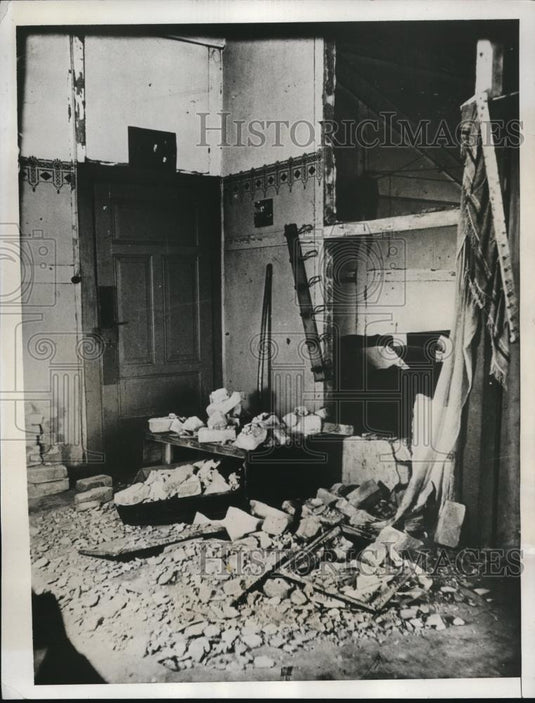 1933 Press Photo Earthquake Strikes Southwestern Germany - Historic Images