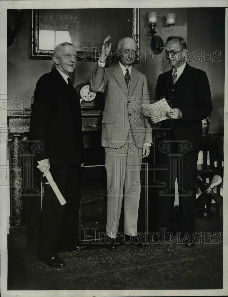 1933 Press Photo Secretary Eugene Black, new Governor of the Federal Board - Historic Images