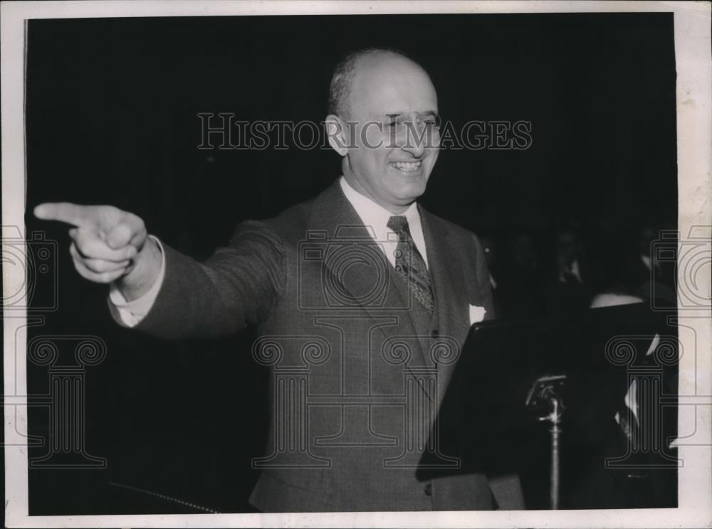 1939 Press Photo Wash DC Henry Morgenthau Jr Sec of Treasury - Historic Images