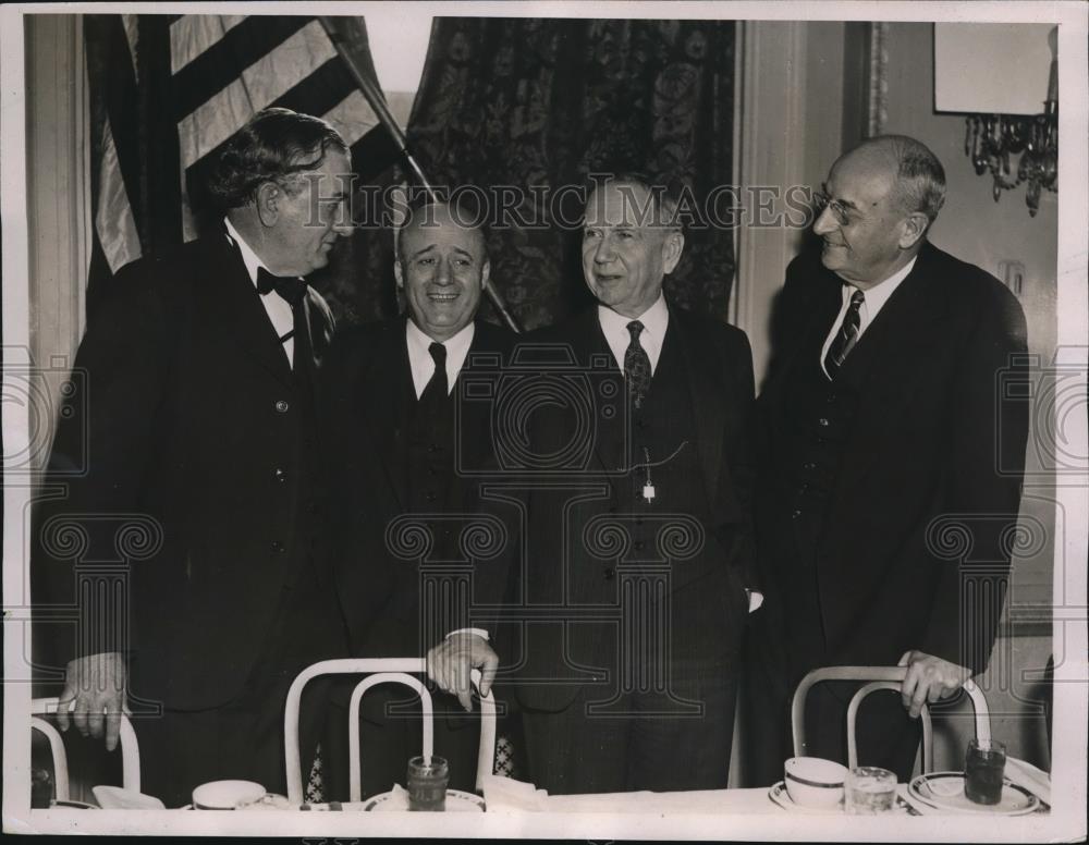 1937 Press Photo Congressman Sam Rayburn, Majority leader of the House - Historic Images