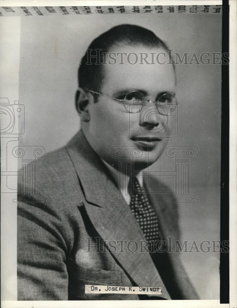 1938 Press Photo Dr Schmidt - Historic Images