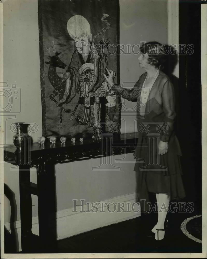 1929 Press Photo Mary McConnell, wife of Senator Borah - Historic Images