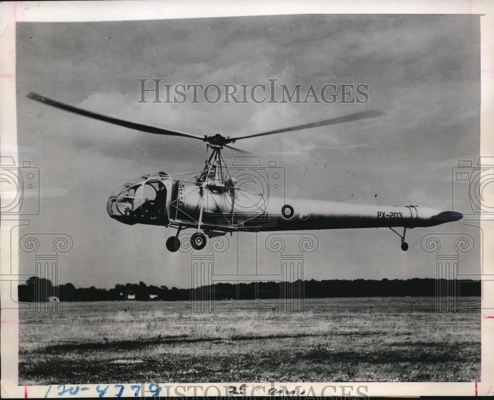 1946 Press Photo Southampton England new Clerva Weir 9 research helicopter - Historic Images