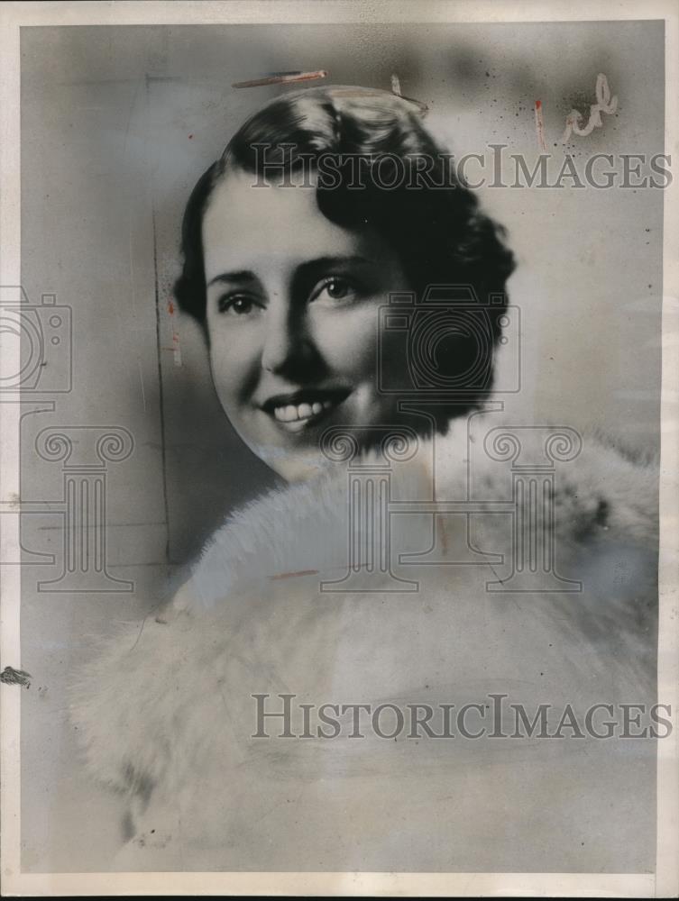 1937 Press Photo Mrs. Charles Starbuck, New York Murder Victim - Historic Images