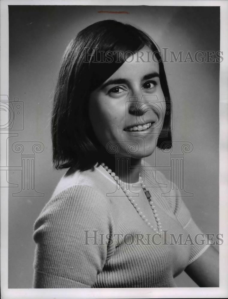 1967 Press Photo Anne Maria Gerarda Louisa de Jongh from Netherlands - Historic Images