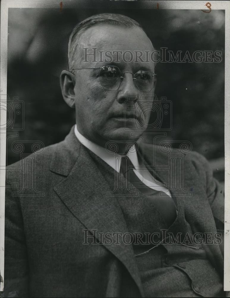 1936 Press Photo Governor Alfred Landon of Kansas - nee31178 - Historic Images