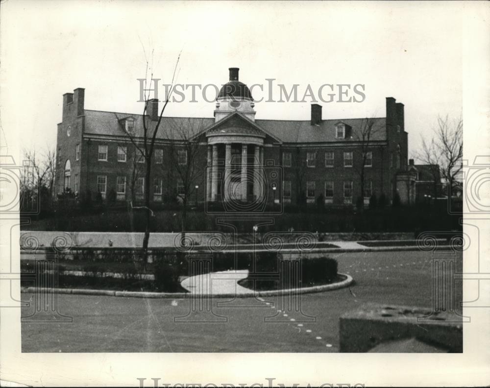 1934 Press Photo Shaker Heights City Hall, Morgue, Ohio - nee30406 - Historic Images