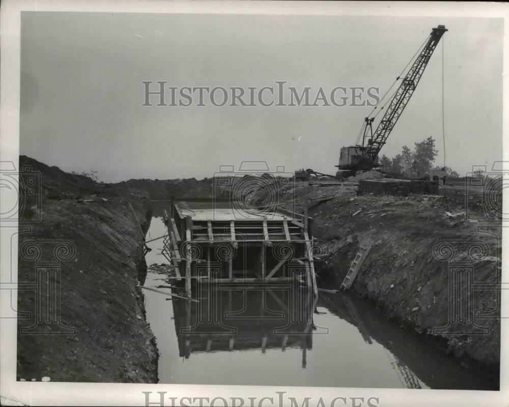 1952 Press Photo New Shoreway at 55th &amp; Shore Drive - nee29918 - Historic Images