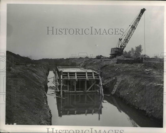 1952 Press Photo New Shoreway at 55th & Shore Drive - nee29918 - Historic Images