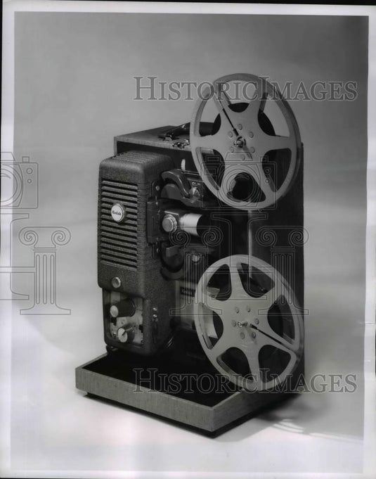 1961 Press Photo Kodak H-Mat 8 Projector Model A35 - nee25458 - Historic Images