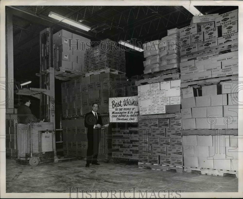 1968 Press Photo Morton Mendes Cook Coffee Company Executive - nee29870 - Historic Images