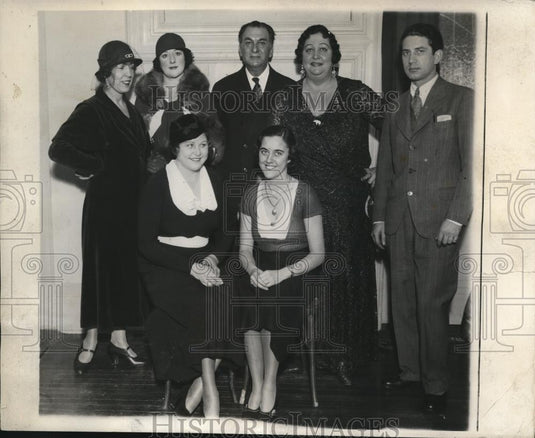 1932 Press Photo Miss Betty Hannon winner of Mary Lewis Scholarship, New York - Historic Images