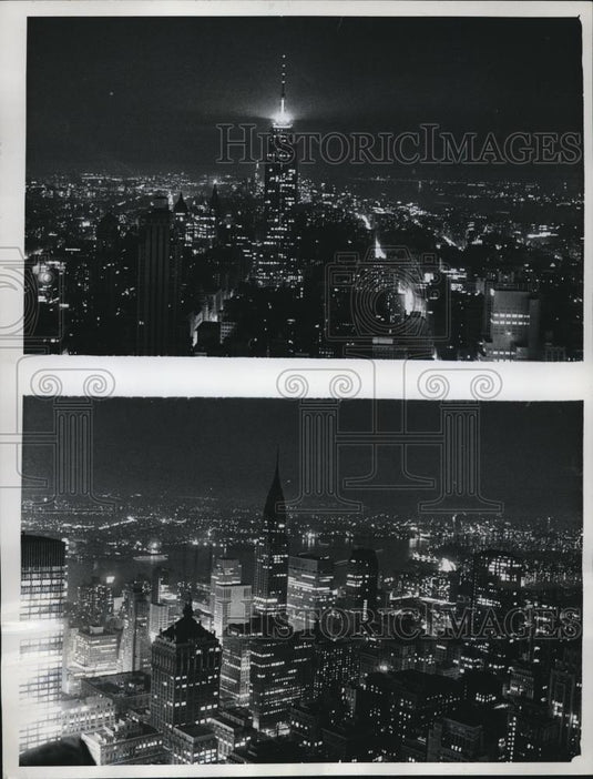 1961 Press Photo The Manhattan's two best known spire - nee19853 - Historic Images